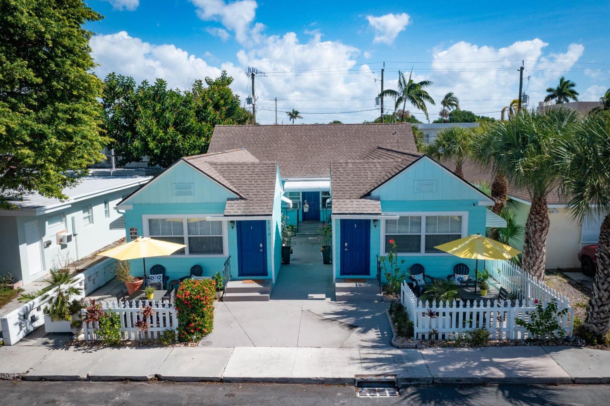 Steps To Beach & Downtown! Cozy Beach Bungalow #1 Lake Worth Beach Exterior photo